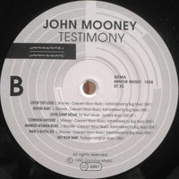 John Mooney : Testimony (LP, Album, Ltd, 180)
