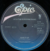 KC & The Sunshine Band : Give It Up / It's Too Hard To Say Goodbye (12", Maxi)