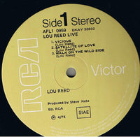Lou Reed : Lou Reed Live (LP, Album, RE)