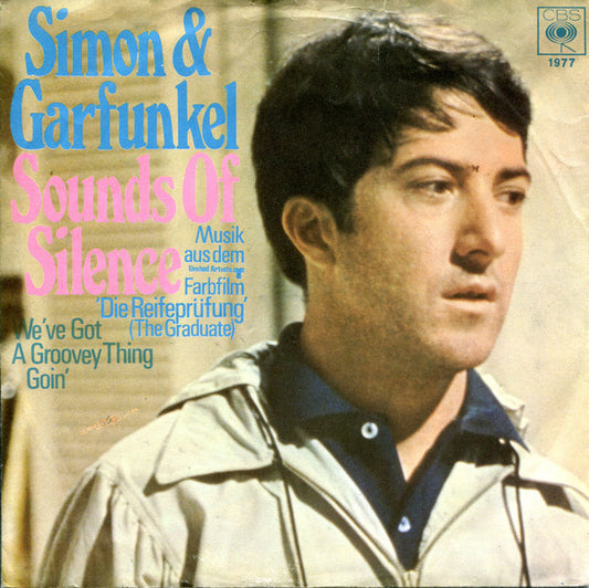 Simon & Garfunkel : The Sounds Of Silence (7", Single, RE)