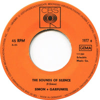 Simon & Garfunkel : The Sounds Of Silence (7", Single, RE)