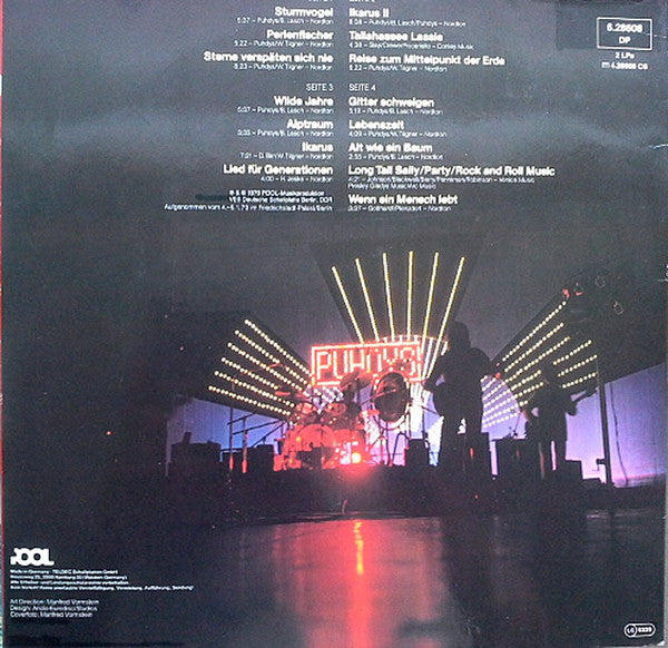 Puhdys : Puhdys 6 Live (2xLP, Album, RE, Gat)