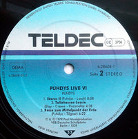 Puhdys : Puhdys 6 Live (2xLP, Album, RE, Gat)