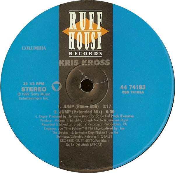 Kris Kross : Jump (12", Single)