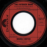 The Fatback Band : Double Dutch / Spank The Baby (7", Single)