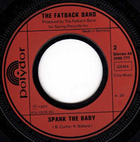 The Fatback Band : Double Dutch / Spank The Baby (7", Single)