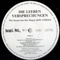 Die Leeren Versprechungen : Wir Lassen Uns Das Singen Nicht Verbieten (LP, Album)