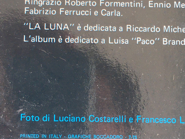 Angelo Branduardi : La Luna (LP, Album, Dee)