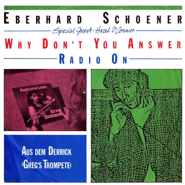 Eberhard Schoener : Why Don't You Answer (7", Single)