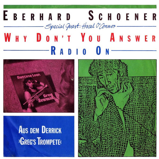 Eberhard Schoener : Why Don't You Answer (7", Single)