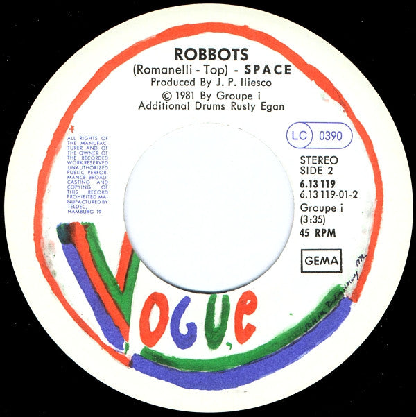 Space : Tender Force (7")