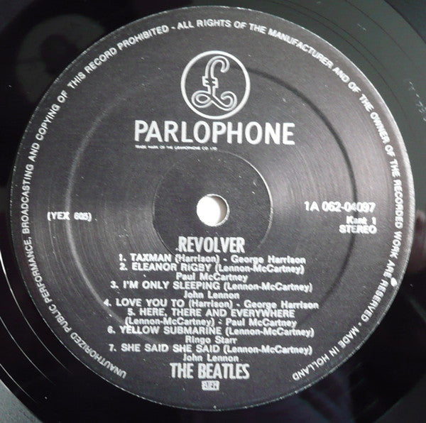The Beatles : Revolver (LP, Album, CBS)