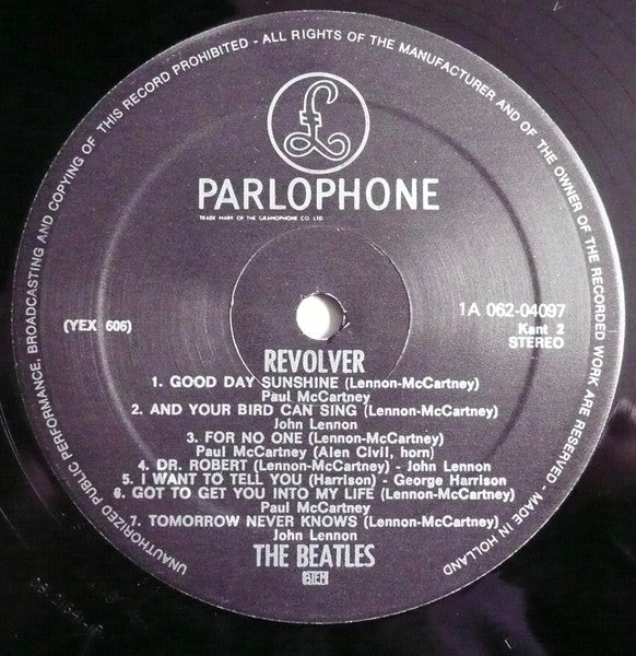 The Beatles : Revolver (LP, Album, CBS)