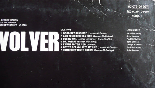 The Beatles : Revolver (LP, Album, CBS)
