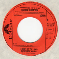 Richard Thompson : Shoot Out The Lights (7", EP, Promo)