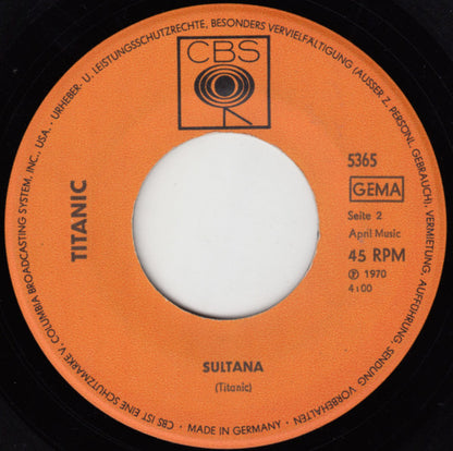 Titanic (3) : Sing Fool Sing (7", Single)