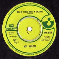 Roy Harper : One Of Those Days In England (7")