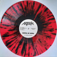 Anthrax : Fistful Of Metal (LP, Album, Ltd, RE, Red)