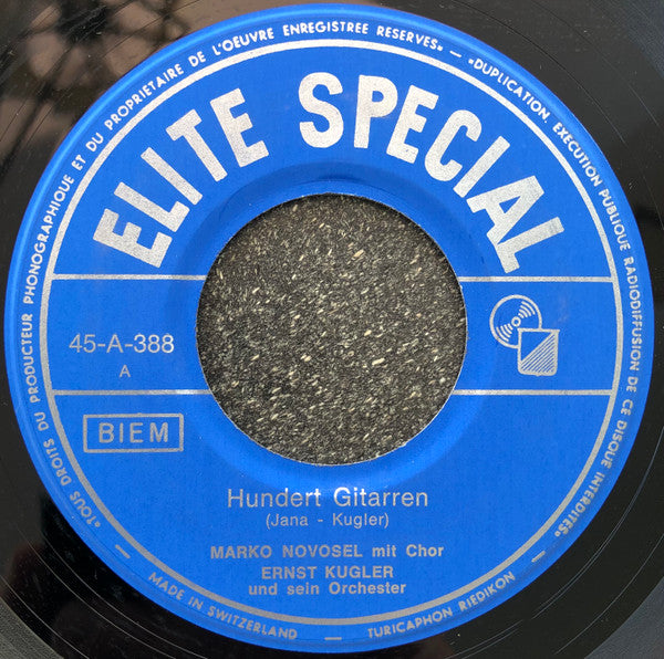 Marko Novosel : Hundert Gitarren / Ich Rufe Dich (7", Single)