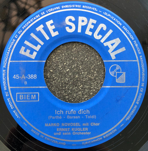 Marko Novosel : Hundert Gitarren / Ich Rufe Dich (7", Single)