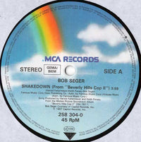 Bob Seger : Shakedown (12")