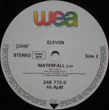 Eleven (8) : No Sex Today (12")