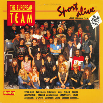The European Team : Sport Alive (12", Maxi)