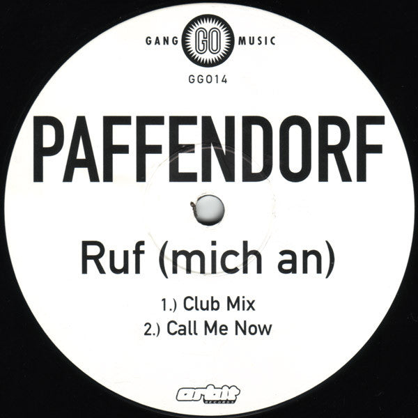 Paffendorf : Ruf (Mich An) (12")