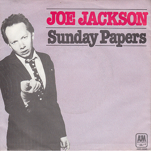 Joe Jackson : Sunday Papers (7", Single, M/Print)