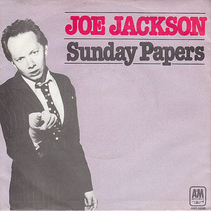 Joe Jackson : Sunday Papers (7", Single, M/Print)
