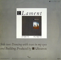 Ultravox : Dancing With Tears In My Eyes (Special Re-Mix) (12", Maxi)