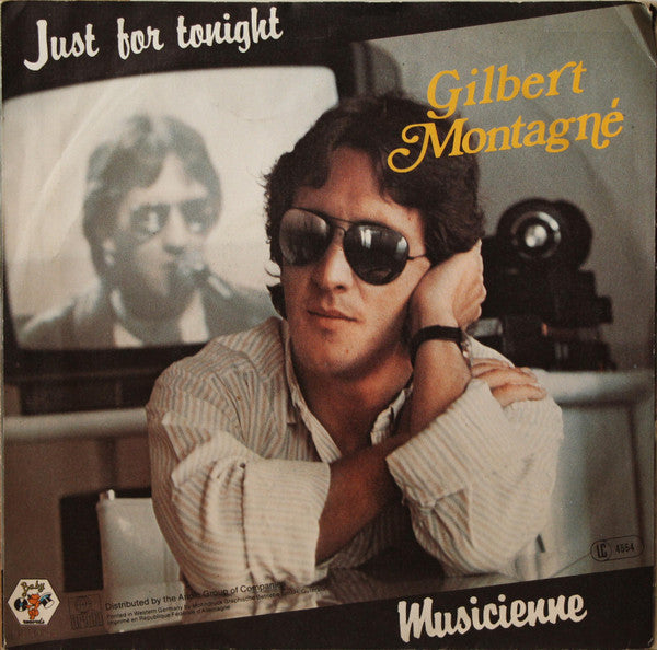 Gilbert Montagné : Just For Tonight (7", Single)