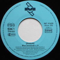 Erasure : Blue Savannah (7", Single)