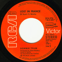 Bonnie Tyler : Lost In France (7", Single, Ora)