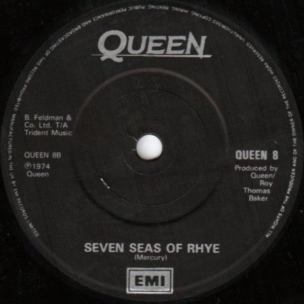 Queen : Friends Will Be Friends (7", Single, Pap)