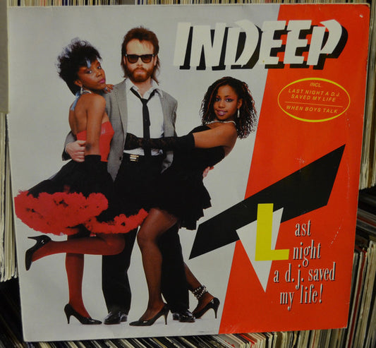 Indeep : Last Night A DJ Saved My Life! (LP, Album)