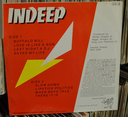 Indeep : Last Night A DJ Saved My Life! (LP, Album)