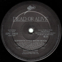 Dead Or Alive : Sophisticated Boom Boom (LP, Album)
