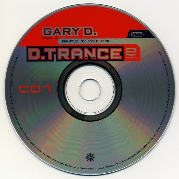 Gary D. : D.Trance 2/2003 (2xCD + CD, Mixed + Comp)