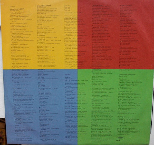 The Motels : All Four One (LP, Album)