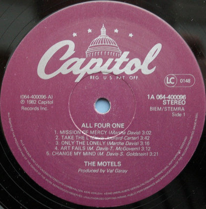 The Motels : All Four One (LP, Album)