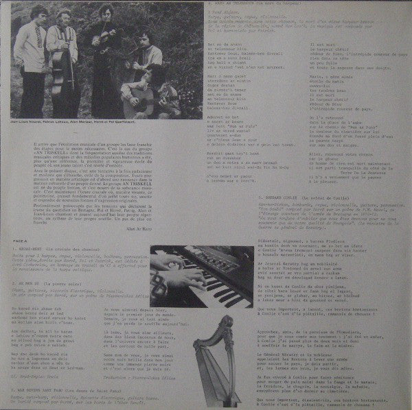 An Triskell : Kroaz Hent (LP, Album, Gat)