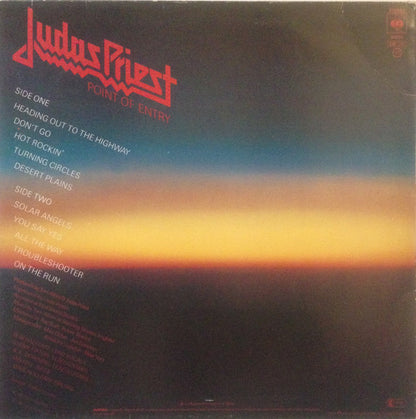 Judas Priest : Point Of Entry (LP, Album)