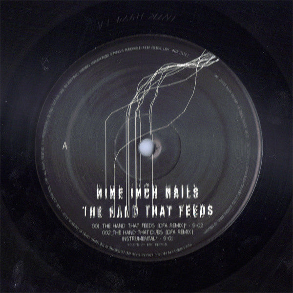 Nine Inch Nails : The Hand That Feeds (DFA Remixes) (12", Single, Promo)