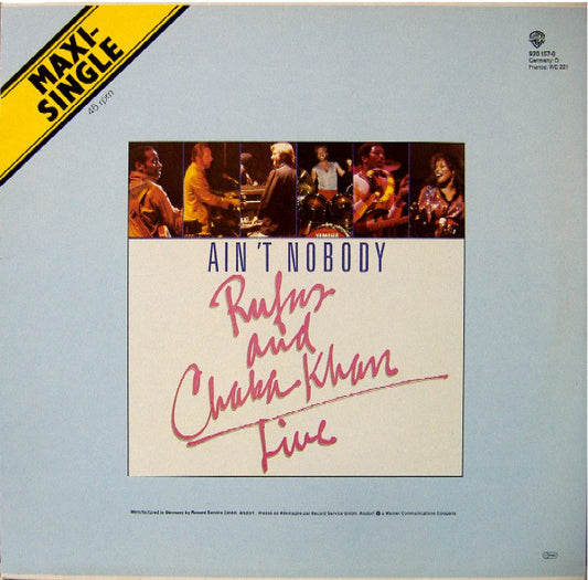 Rufus & Chaka Khan : Ain't Nobody (12", Maxi, BIE)