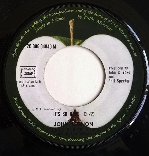 John Lennon : Imagine (7", Single)