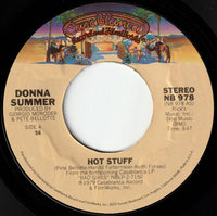 Donna Summer : Hot Stuff / Journey To The Center Of Your Heart (7", Mad)
