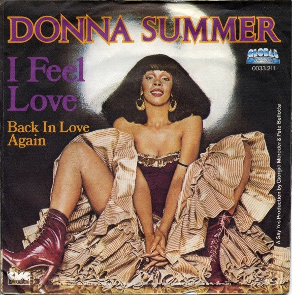 Donna Summer : I Feel Love (7", Single, RE)