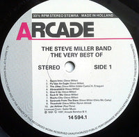 Steve Miller Band : The Very Best Of The Steve Miller Band (LP, Comp)