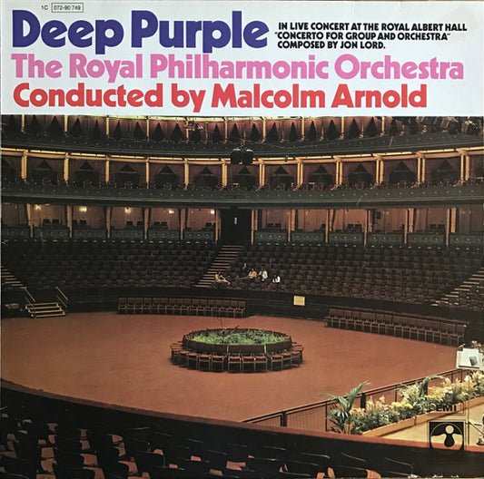 Deep Purple, The Royal Philharmonic Orchestra* Conducted By Malcolm Arnold : Concerto For Group And Orchestra (LP, Album, RP)